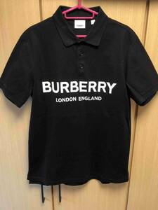 正規 20SS BURBERRY LONDON ENGLAND by Riccardo Tisci バーバリー ロンドン イングランド ロゴ ポロシャツ S THTHAGAR129AM 8009497