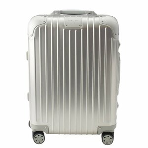 【リモワ】Rimowa　トパーズ 4輪 キャリーバッグ スーツケース 925.52.00.4 シルバー 31L 【中古】【正規品保証】195465