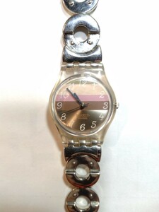 Swatch　中古レディースデザインウォッチ稼働品（ジャンク品）