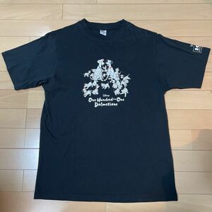 101匹わんちゃん Tシャツ One Hundred and One Dalmatians 映画Tシャツ Disney 半袖Tシャツ ディズニー ムービーTシャツ ノベルティTシャツ