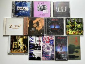 帯付 ZI:KILL ジキル アルバム、シングル 計12枚セット 中古CD/真世界、Rocket、DESERT TOWN、TOMORROW…、DISGRACE-THE BEST など