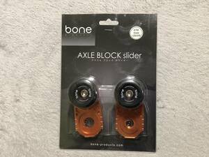 ☆bone products AXLE BLOCK slider KTM DUKE 125/200 アクスルスライダー 未使用品☆