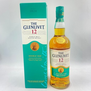 1円スタート★グレンリベット 12年 ダブルオーク シングルモルト 700ml 40％ THE GLENLIVET DOUBLE OAK 【1K】