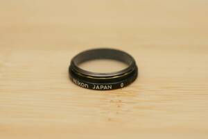 Nikon 視度補正レンズ+0（F/F2フォトミック、F3アイレベル、FM、FM2、FM3A、FE、FE2、FA等）接眼補助レンズ