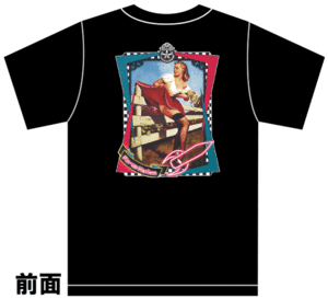 ピンナップガール Ｔシャツ 黒 50