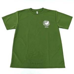 【中古】奄美大島 加計呂麻島 ハーフマラソン 2022 記念 Tシャツ ドライシャツ L グリーン ユニセックス