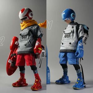 J.T STUDIO JT 1/6 Rock Gaki TRACK DAY-1 & Night-02 2体セット 未開封新品 数量限定 検) TK UV Devil Toys ロックマン Rockman Mega Man