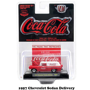 M2 MACHINES 1:64 COCA-COLA PREMIUM DIE CAST COLLECTIBLE 【コカコーラ】ミニカー sedan