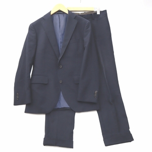 ザ・スーツカンパニー THE SUIT COMPANY ×REDA 196108 ウール テーラードジャケット セットアップ スーツ 165cm 6Drop ネイビー