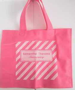Samantha thavasa Anniversary サマンサタバサ　ピンク　ショッピングバッグ 