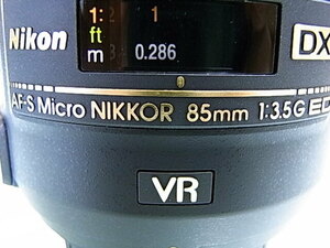 Nikon AF-S DX MICRO NIKKOR 85mm f3.5 GⅡ ED VR ＜極美品＞
