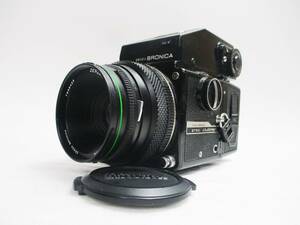 《ジャムルK》 hc0512-30◆送料無料◆ ZENZA BRONICA ゼンザブロニカ ETRS clubman AE-II / レンズ ZENZANON 75mm 1:2.8 ジャンク