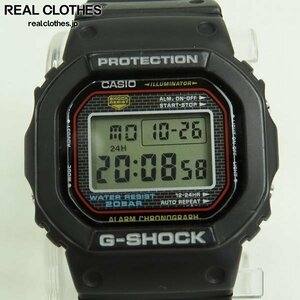 【ジャンク】G-SHOCK/Gショック 初代復刻モデル DW-5000-1JF /000