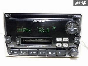 スバル 純正 KENWOOD ケンウッド 2DIN CD カセット プレーヤー オーディオ デッキ GX-505GF2 即納