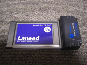 ★ＬＡＮ　ＰＣカード　Laneed Dangle-less PC Card LD-COL/TX LANカード★