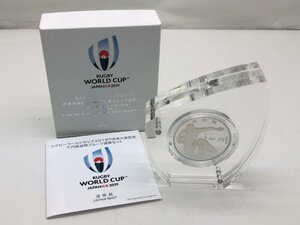 ◆ ラグビーワールドカップ2019 日本大会記念 千円銀貨幣プルーフ 貨幣セット 箱付き 中古【UW030550】