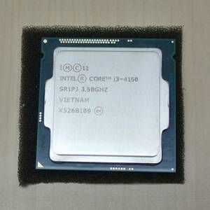 ★送料込★動確★Intel Core i3-4150 2コア/4スレッド 3.50GHｚ SR1PJ LGA1150 Haswell