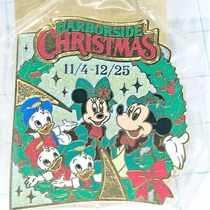 送料無料)未開封 HARBORSIDE CHRISTMAS TDS ディズニー キャラクター ピンバッジ PINS ピンズ A22151