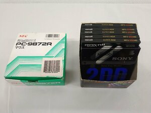 グッズ　NEC　純正PC-98　対応マウス　マクセル・SONY　フロッピーディスク　詰め合わせ　G　051701　※佐川急便にて発送