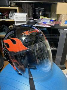 ハーレーダビッドソンのジェットヘルメットです。
