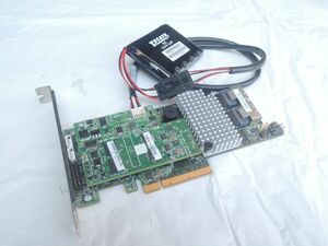 LSI MegaRAID 9266-8i SAS Raid Controller Raid0,1,5,6,10,50,60対応 CacheVault/キャパシタ付 動作画面有