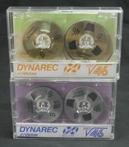 当時物 オープンリール型リールカセットテープ Victor DYNAREC Root46 検索→SONY WALKMAN ウォークマン