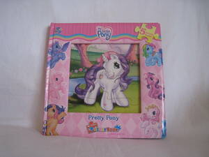 海外製 マイリトルポニー パズル 英語絵本 Pretty Pony My First PUZZLE BOOK パズルブック 2009年製 Hasbro