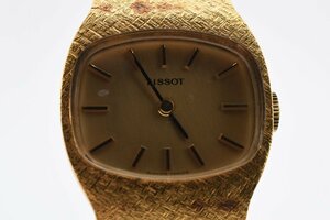 ティソ ゴールド スクエア クォーツ レディース クォーツ 腕時計 TISSOT