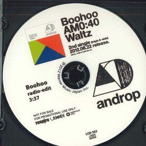 CD Androp Boohoo Radio-edit LCD363 WARNER /00110