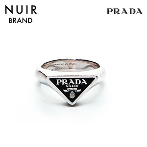 【先着50名限定クーポンを配布中!!】 プラダ PRADA リング・指輪 Ag925 シンボル シルバー