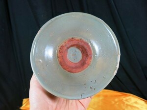 B　青磁茶碗　元時代 　中国　 陶器