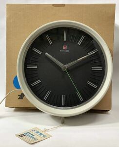 デッドストック　ナショナル　壁掛け時計 電機掛時計　昭和レトロ TE-3116 当時モノ　レア　箱・タグあり