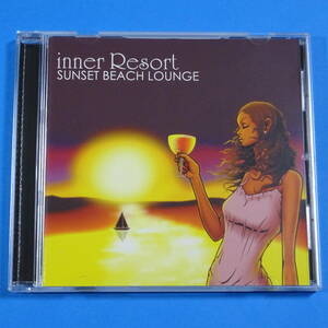 CD　INNER RESORT　SUNSET BEACH LOUNGE　日本盤　2005年 V.A　コンピレーション　ラウンジ　イージーリスニング　哀愁