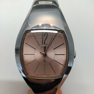 y020510t SEIKO セイコー LUKIA セイコールキア 4N21-5450 ピンク文字盤 クォーツレディース　腕時計
