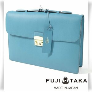 新品1円～★定価20.9万 FUJITAKA GALLERY フジタカ ギャラリー 日本製 牛革 レザー ワープロラックス 名巧レザービジネスバッグ A4◆1314◆