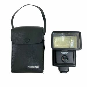 【イチオク】National　PE-2006　テレアダプター　PP-FD01C　ケース付き　 カメラ　ストロボ　動作未確認