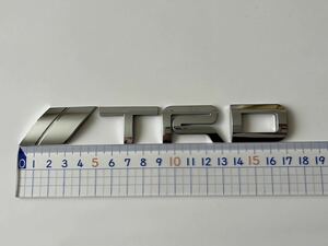 希少！　TRDエンブレム 正規品　中古美品　JZX100 JZA80 AE86等