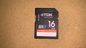 SD 16GB TDK製