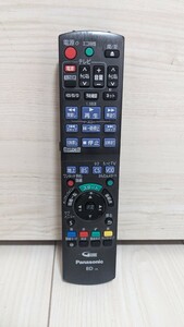 Panasonic ブルーレイ用リモコン N2QAYB000698 