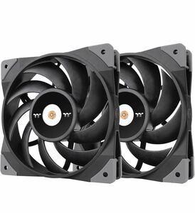 Thermaltake TOUGHFAN 12 2本セット PCケースファン 120mm CL-F082-PL12BL-A FN1500　①