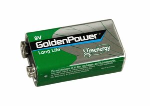 GoldenPower 1604-SP 9Vマンガン電池