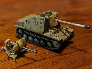 マイクロアーマー 第14弾 1/144 マーダーⅡ 1/第561戦車駆逐戦車大隊 第3中隊 1943 ロシア 童友社 ドラゴン