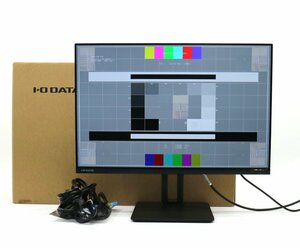 【良品】IO DATA LCD-DX251EPB 25インチ非光沢IPSパネル WUXGA 1920x1200ドット HDMI/DisplayPort/アナログRGB入力 外箱あり