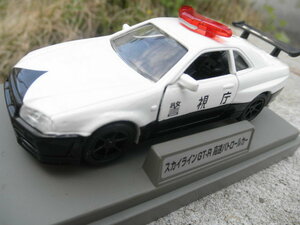 MTECH 1/43 BNR34 スカイライン GT-R R34 エムテック 高速パトカー