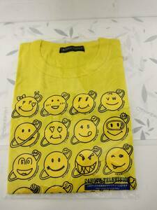 送料￥230〜・新品　 2015 24時間テレビ 38 チャリ　Tシャツ Sサイズ　イエロー　黄色