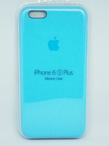 【未使用】Apple 純正品 iPhone 6s Plus シリコンケース ブルー