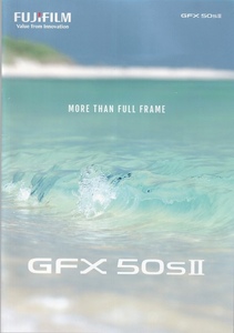 Fujifilm フジ GFX 50SII の カタログ /2021.9(未使用美品)