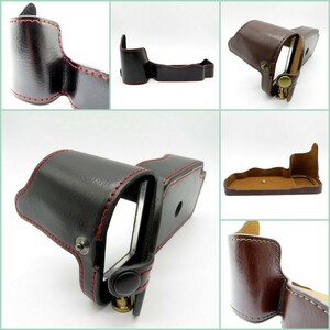 【送料300円~/国内発送】 Nikon D850 専用 本革 ジャケット ケース 保護 leather 革 ニコン case bag