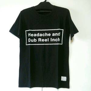 ブラック S 黒夢 清春 Headache and Dub Reel Inch Tシャツ KUROYUME KIYOHARU SADS サッズ