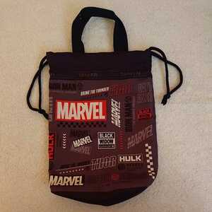 【USED】 MARVEL シューズバッグ ☆ カバン 上靴入れ マーベル